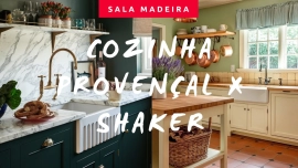 Cozinha shake vs provençal